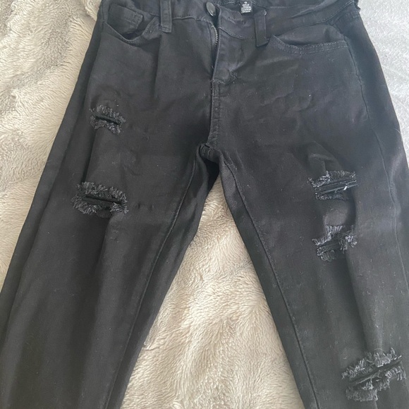 Black Ripped Jeans - Picture 6 of 6